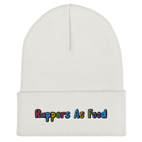 Rappers As Food Large Logo Cuffed Beanie