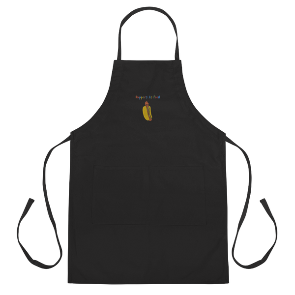 Rappers As Food Embroidered Apron