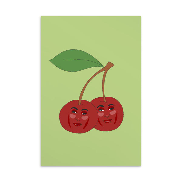 "Cherry" Postcard