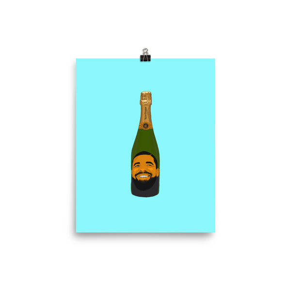 "Champagne Papi" Print