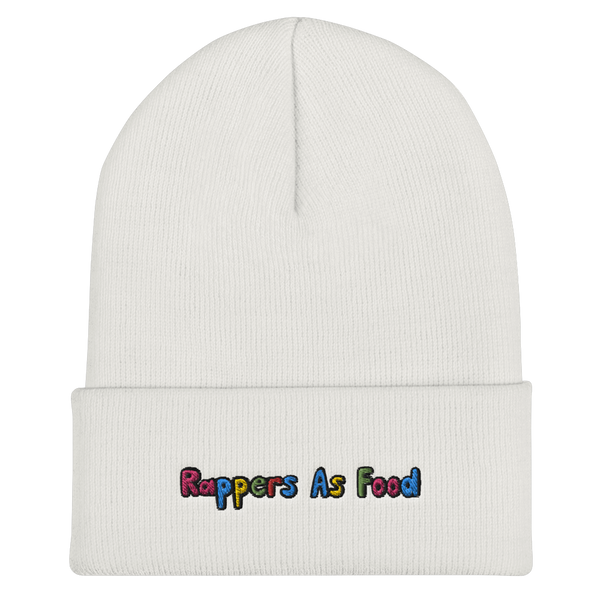 Rappers as Food Cuffed Beanie