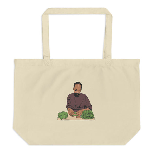 "Stay Hye" Large Organic Tote Bag