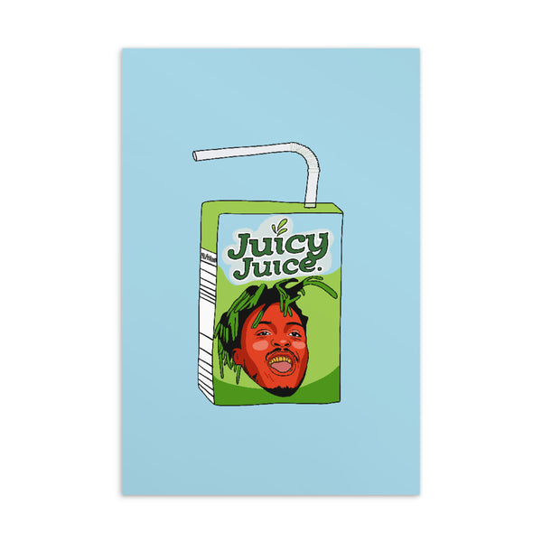 "Juicy Juice WRLD" Postcard